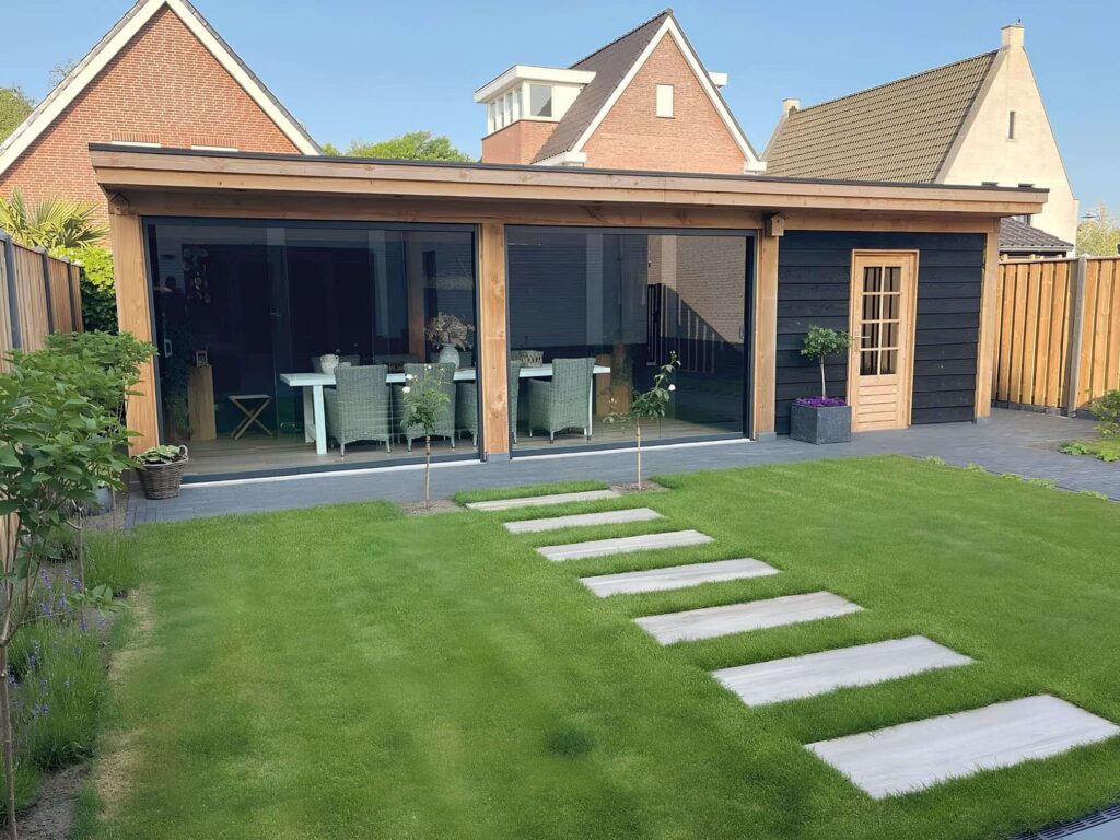 Tuinontwerp door Rombouts Sierbestratingen in Roosendaal